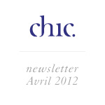 Chic - Newsletter Avril 2012