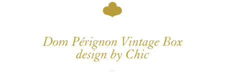 Dom Pérignon Vintage Box design by Chic