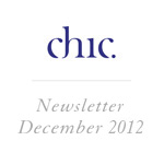 Chic - News letter December 2012